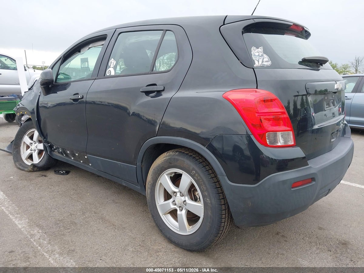 2016 CHEVROLET TRAX 1LS — снимка 3