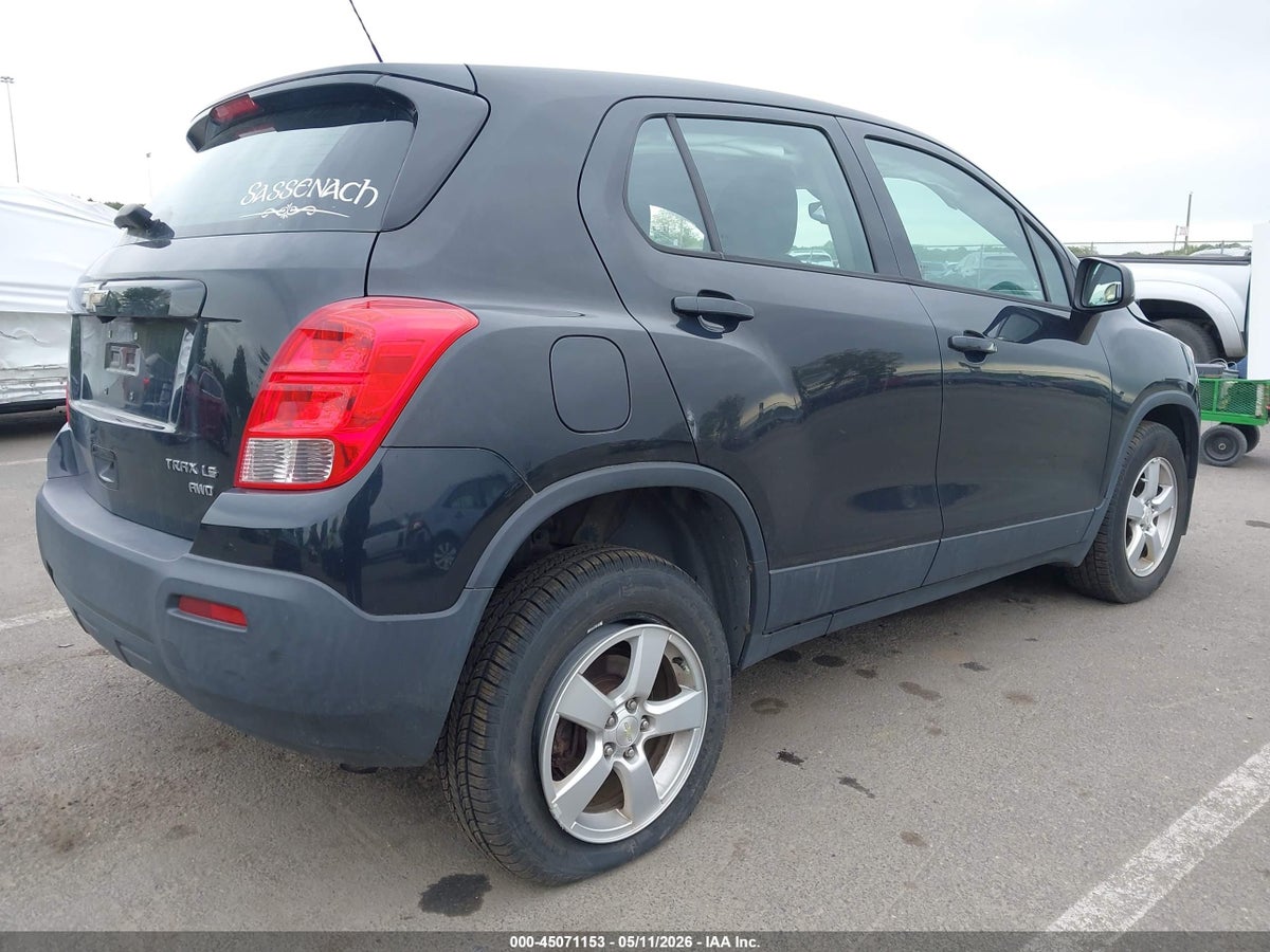 2016 CHEVROLET TRAX 1LS — снимка 4