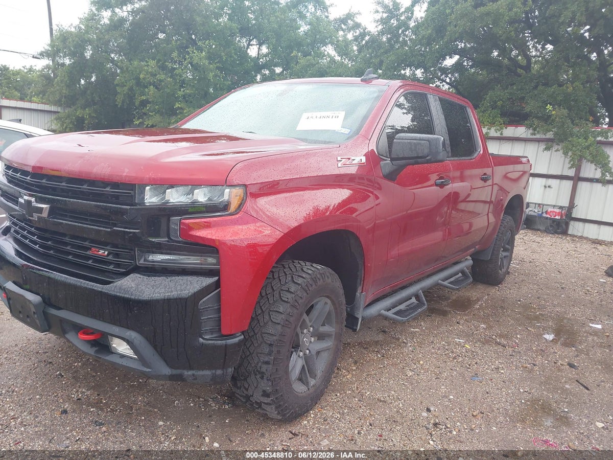 2020 CHEVROLET SILVERADO 1500 4WD SHORT BED LT TRAIL BOSS — снимка 2