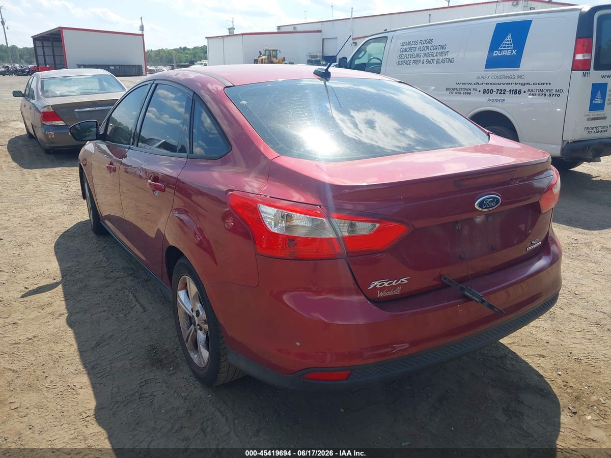 2014 FORD FOCUS SE — снимка 3