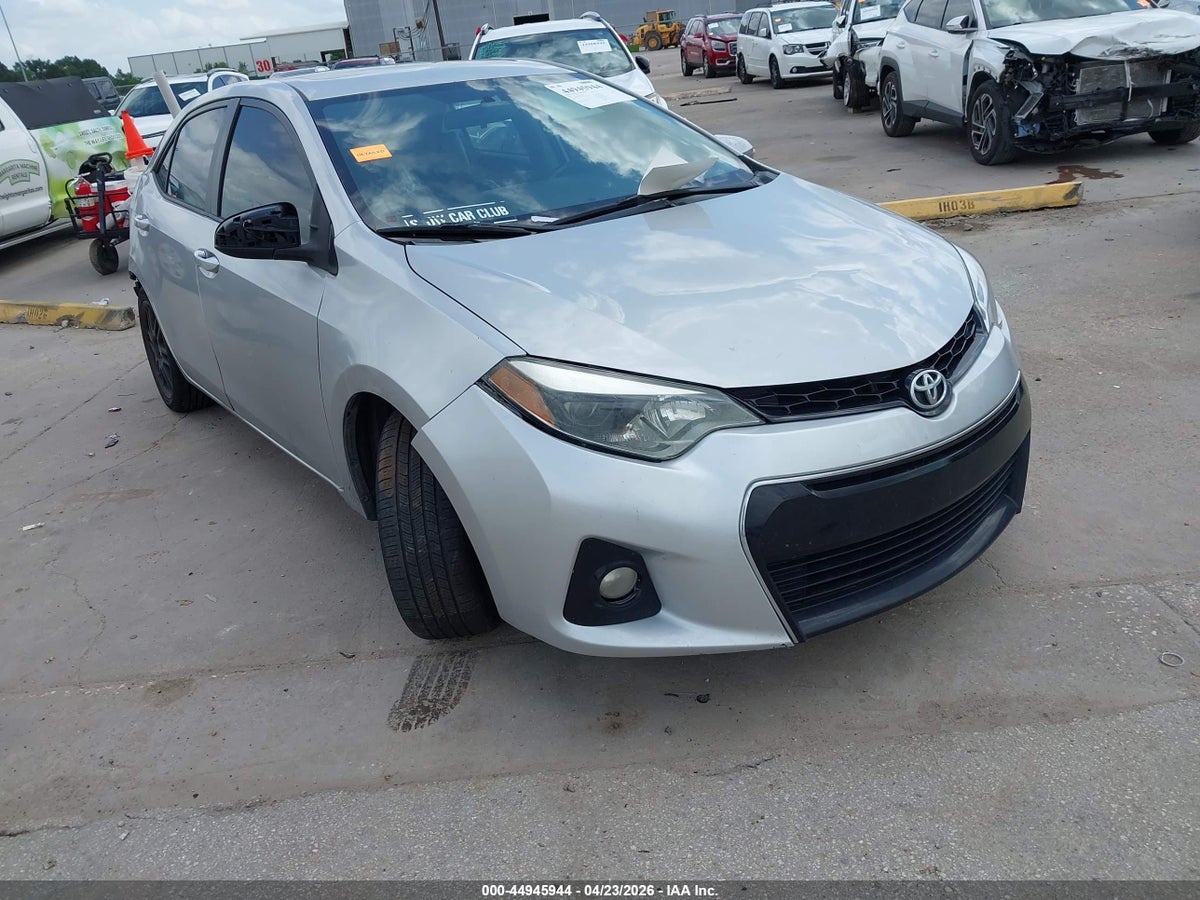 2015 TOYOTA COROLLA S PLUS
