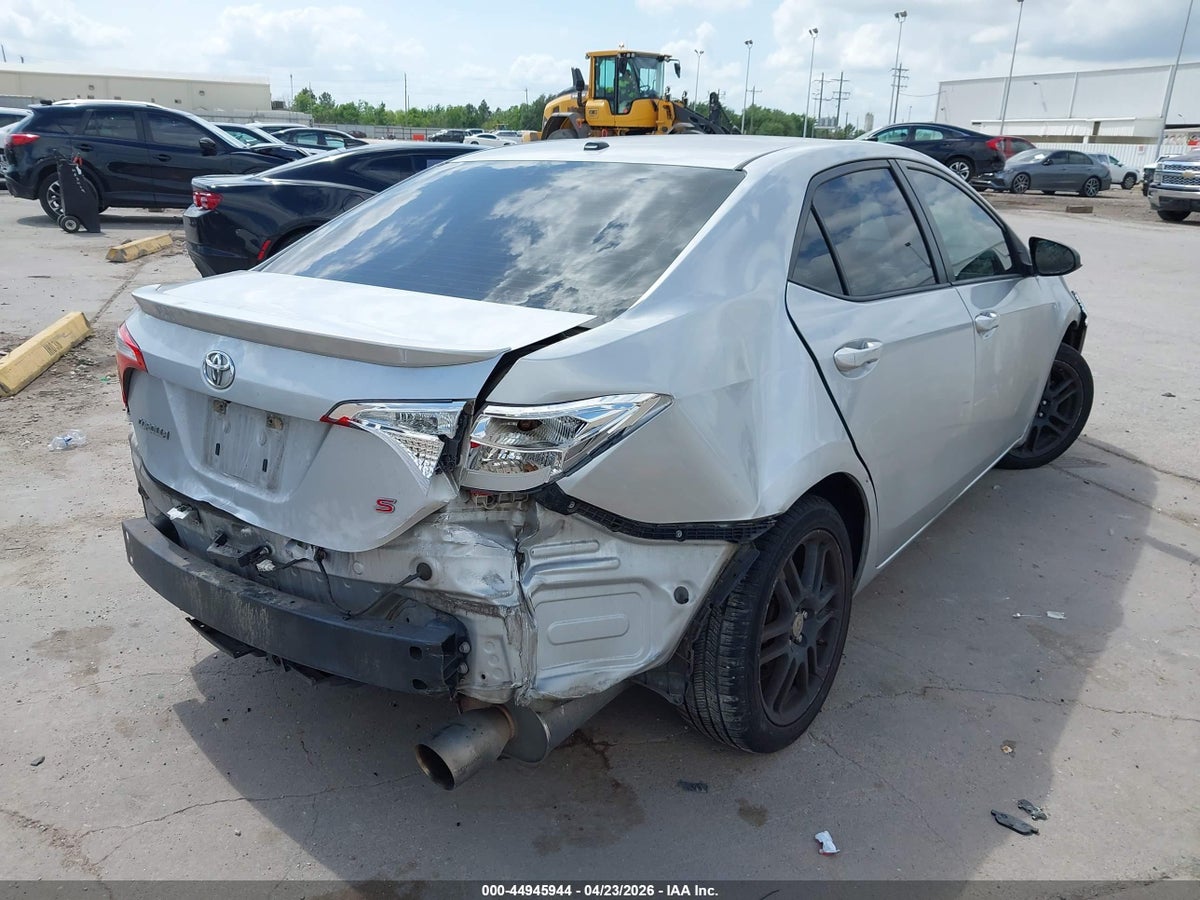2015 TOYOTA COROLLA S PLUS — снимка 4