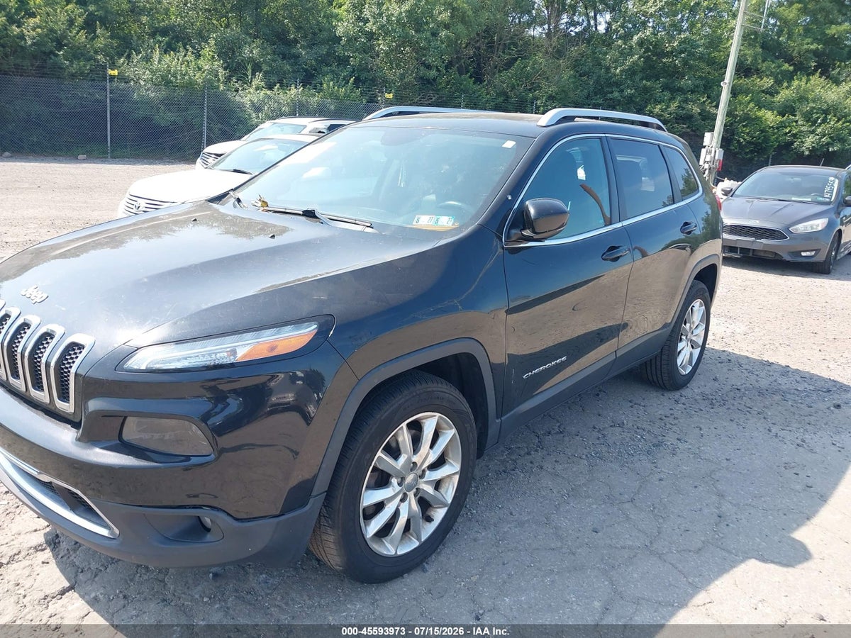 2015 JEEP CHEROKEE LIMITED — снимка 2