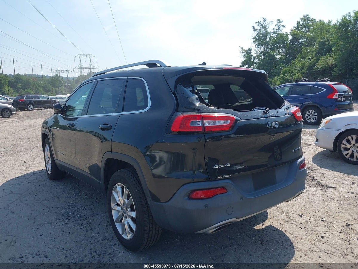 2015 JEEP CHEROKEE LIMITED — снимка 3