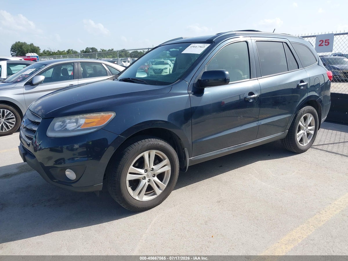 2012 HYUNDAI SANTA FE LIMITED V6 — снимка 2