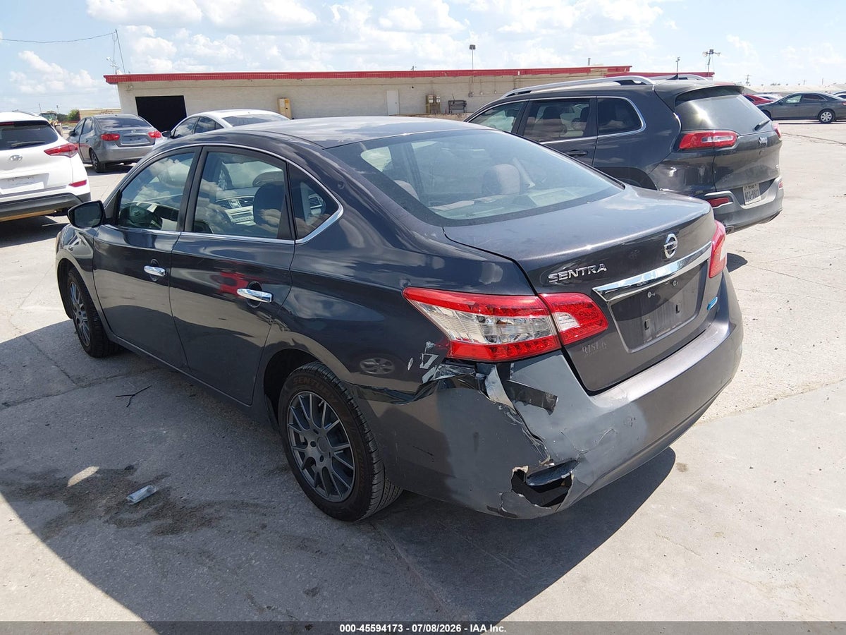 2014 NISSAN SENTRA S — снимка 3