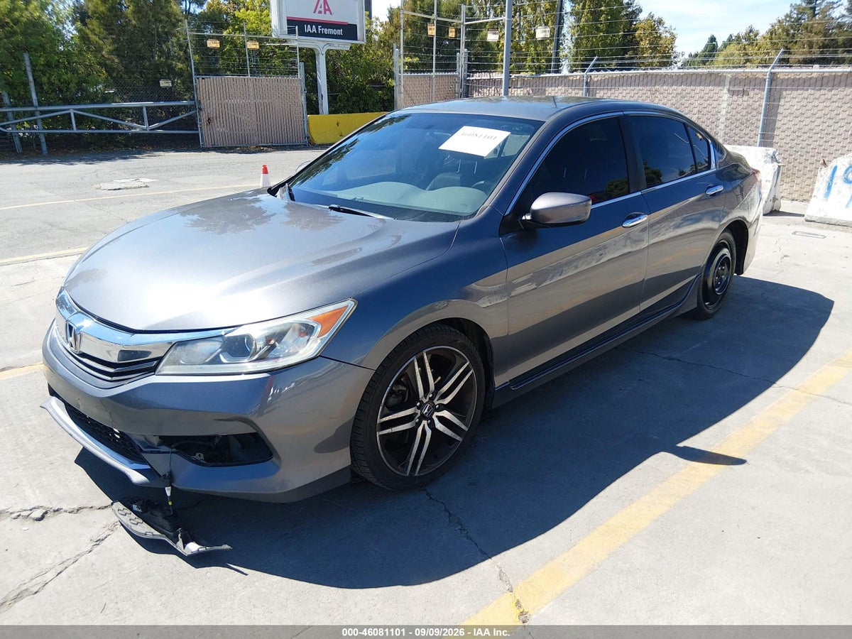 2017 HONDA ACCORD SPORT SE — снимка 2