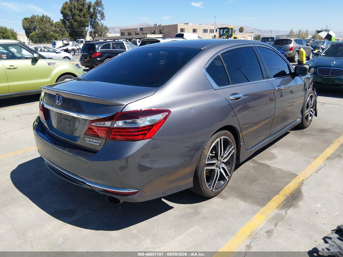 2017 HONDA ACCORD SPORT SE — снимка 4
