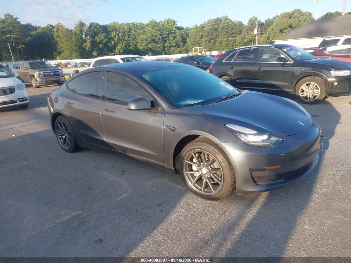2021 TESLA MODEL 3 STANDARD RANGE PLUS REAR-WHEEL DRIVE