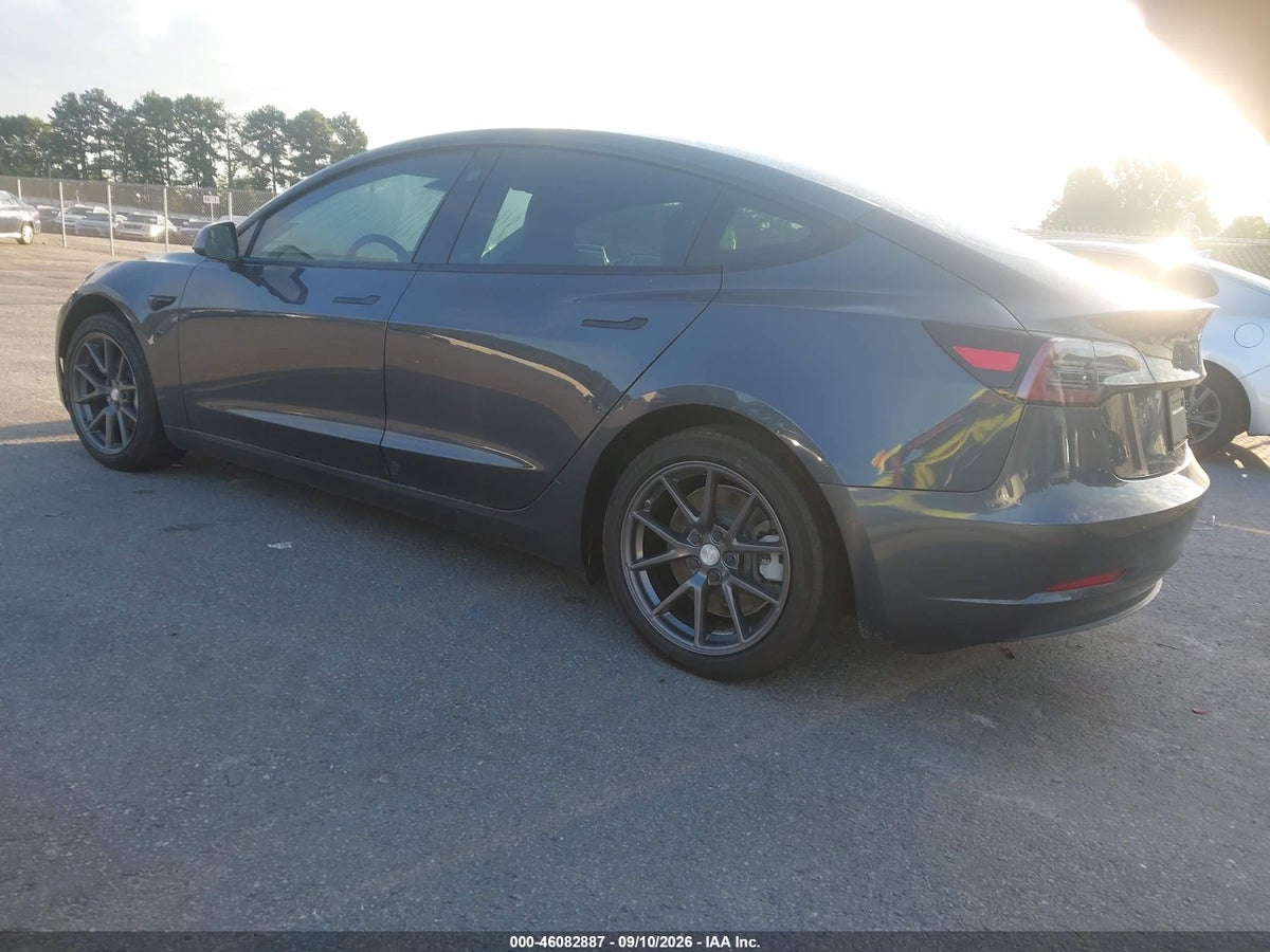 2021 TESLA MODEL 3 STANDARD RANGE PLUS REAR-WHEEL DRIVE — снимка 3