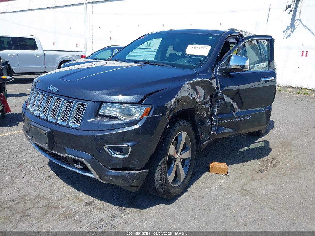 2014 JEEP GRAND CHEROKEE OVERLAND — снимка 2