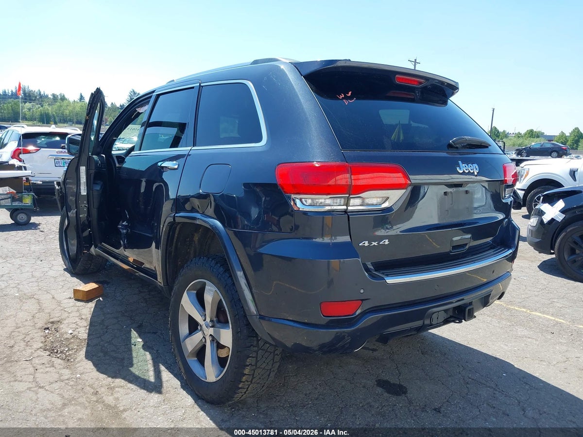 2014 JEEP GRAND CHEROKEE OVERLAND — снимка 3
