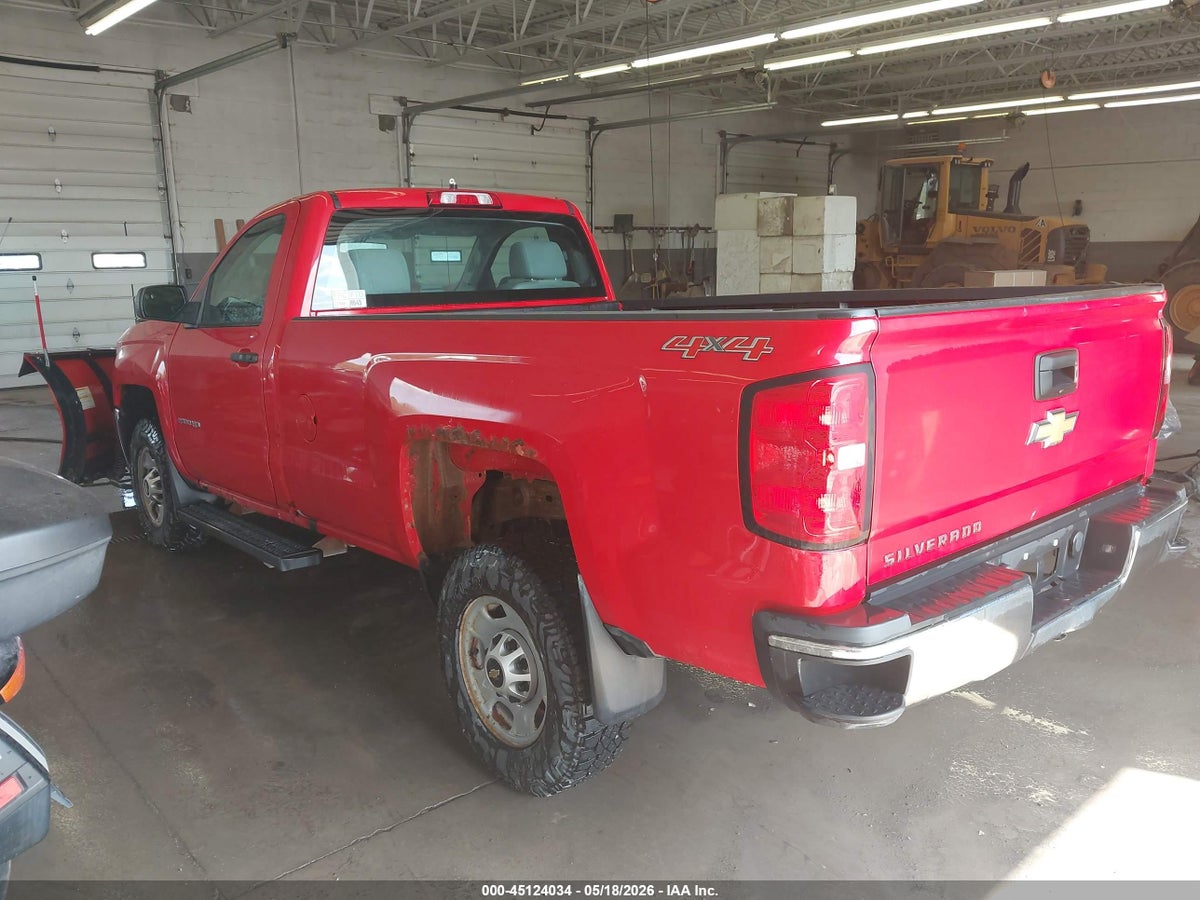 2017 CHEVROLET SILVERADO 2500HD WT — снимка 3
