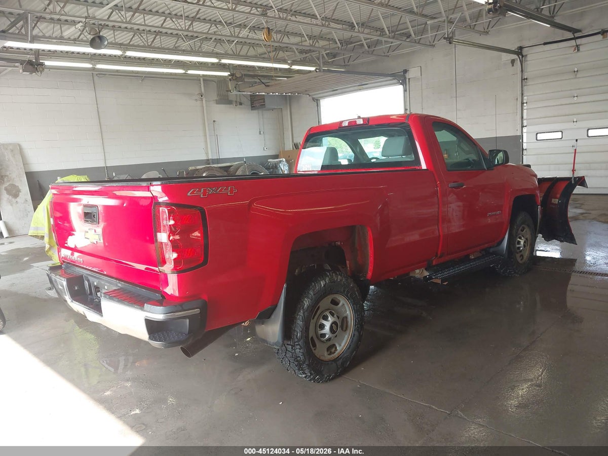 2017 CHEVROLET SILVERADO 2500HD WT — снимка 4