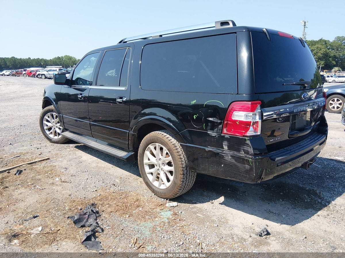 2016 FORD EXPEDITION EL LIMITED — снимка 3