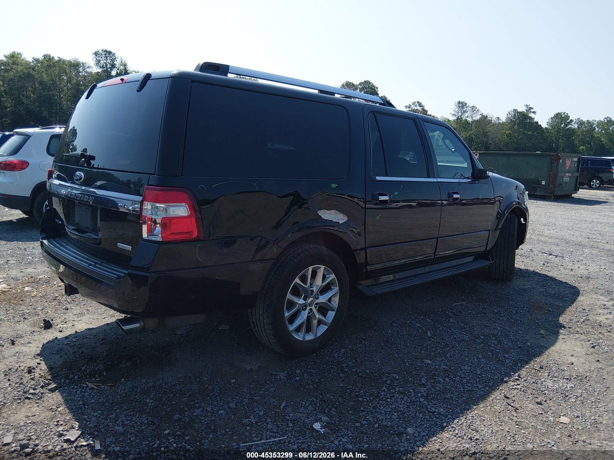 2016 FORD EXPEDITION EL LIMITED — снимка 4