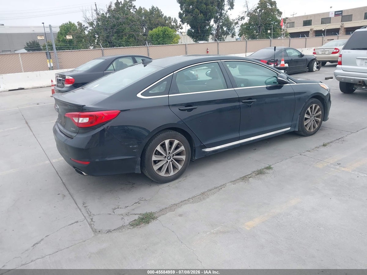 2015 HYUNDAI SONATA SPORT — снимка 4