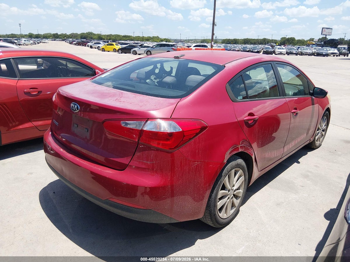 2015 KIA FORTE LX — снимка 4