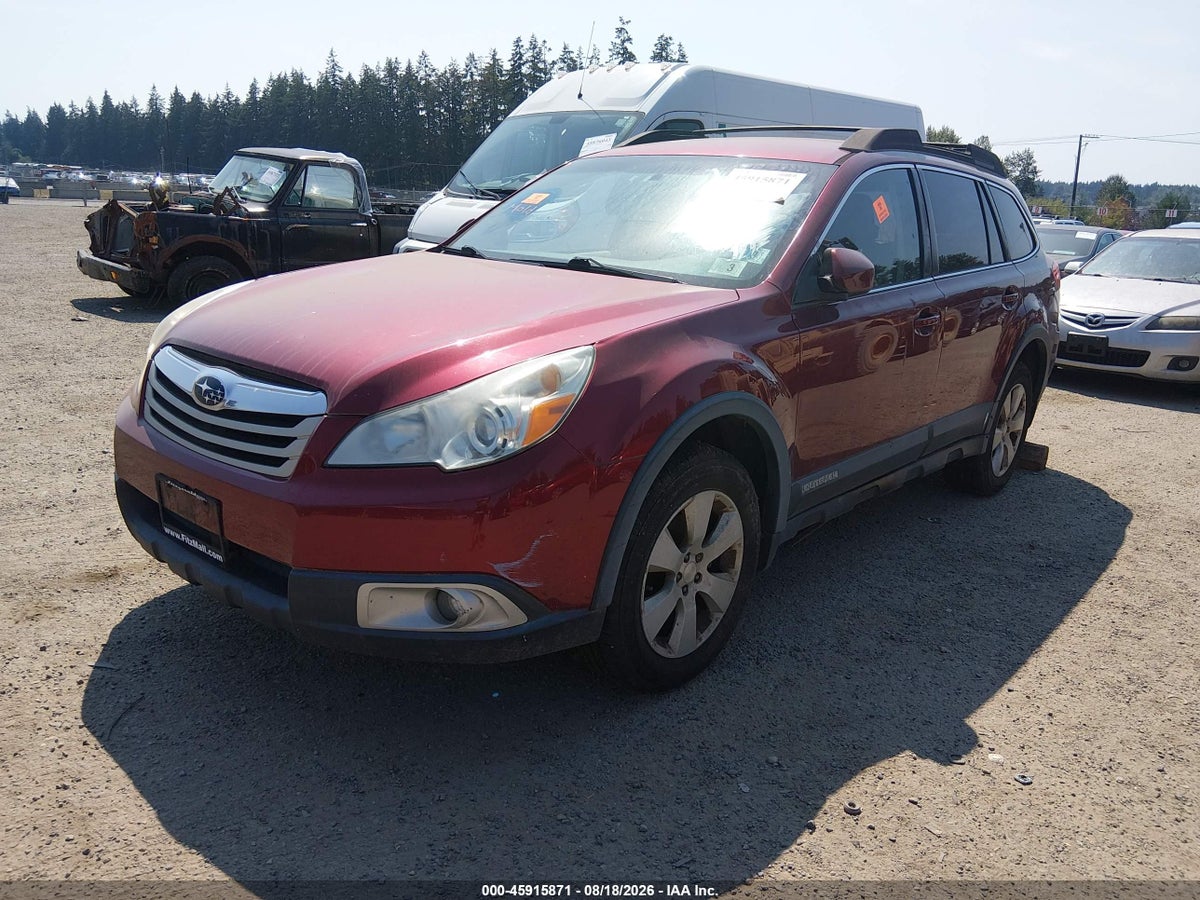 2012 SUBARU OUTBACK 2.5I PREMIUM — снимка 2