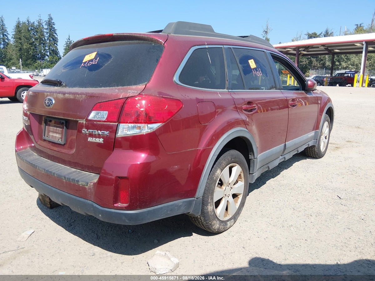 2012 SUBARU OUTBACK 2.5I PREMIUM — снимка 4