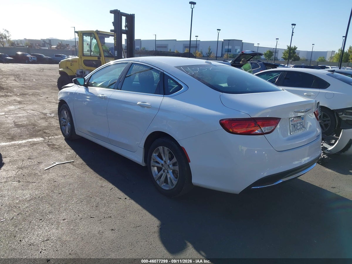 2016 CHRYSLER 200 LIMITED — снимка 3
