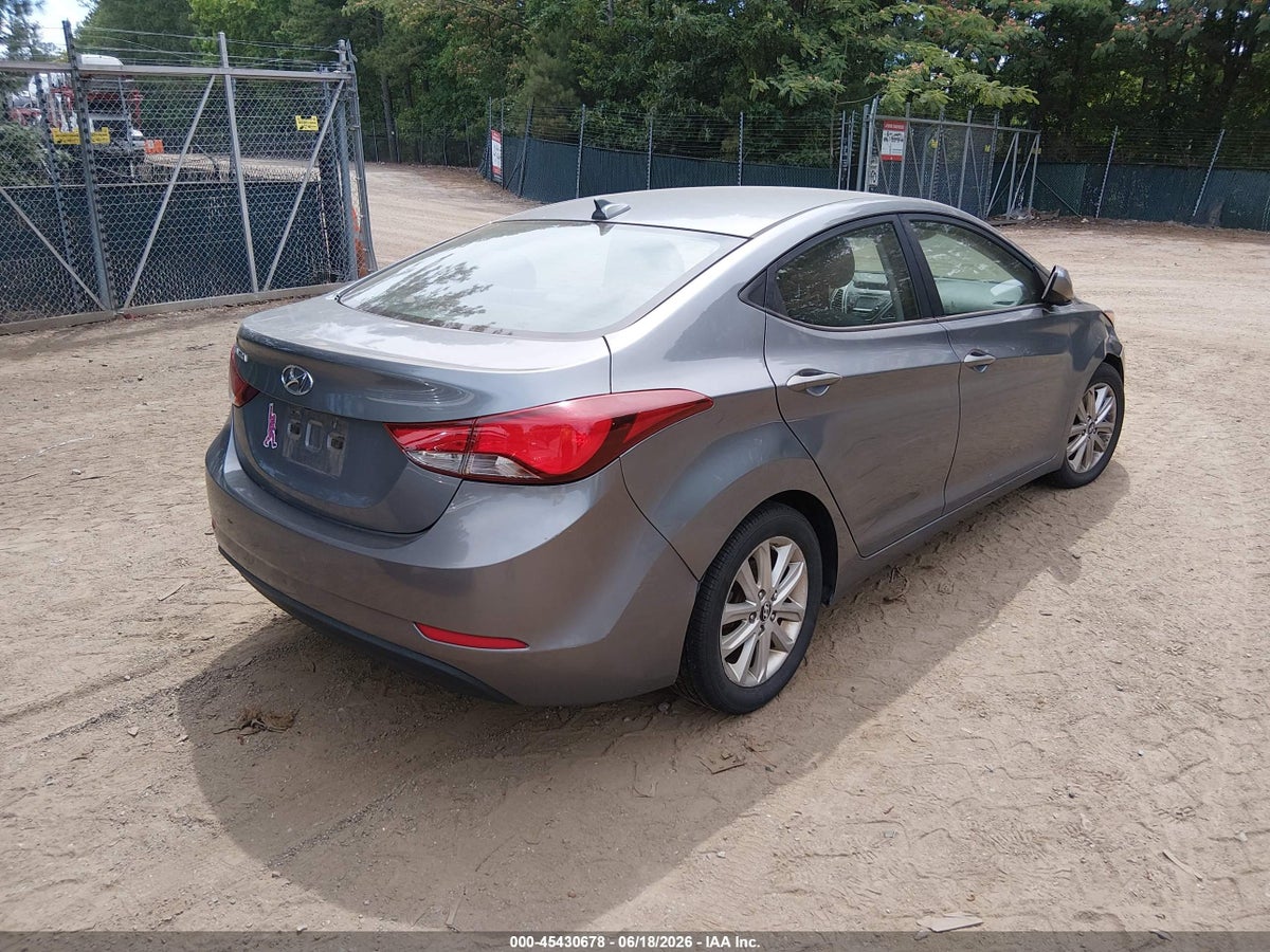2016 HYUNDAI ELANTRA SE — снимка 4
