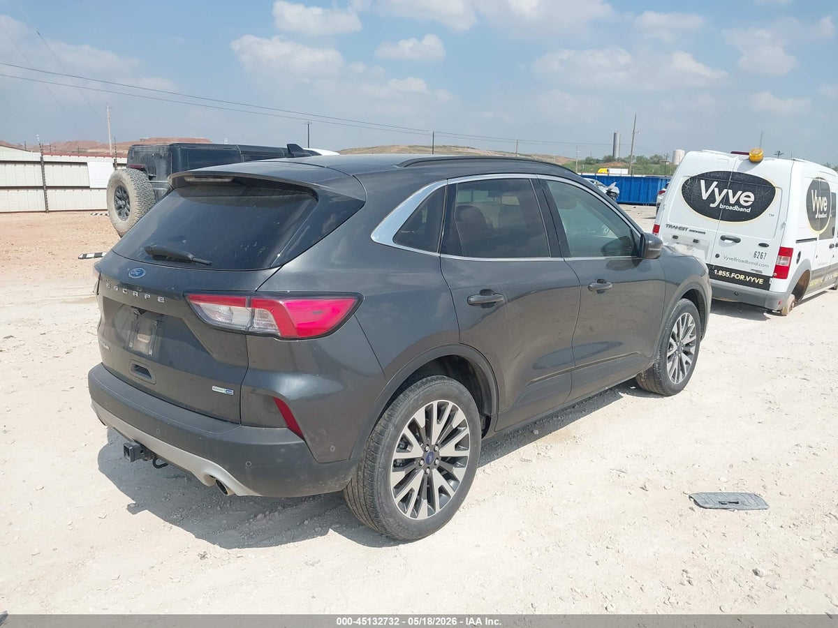 2020 FORD ESCAPE TITANIUM — снимка 4