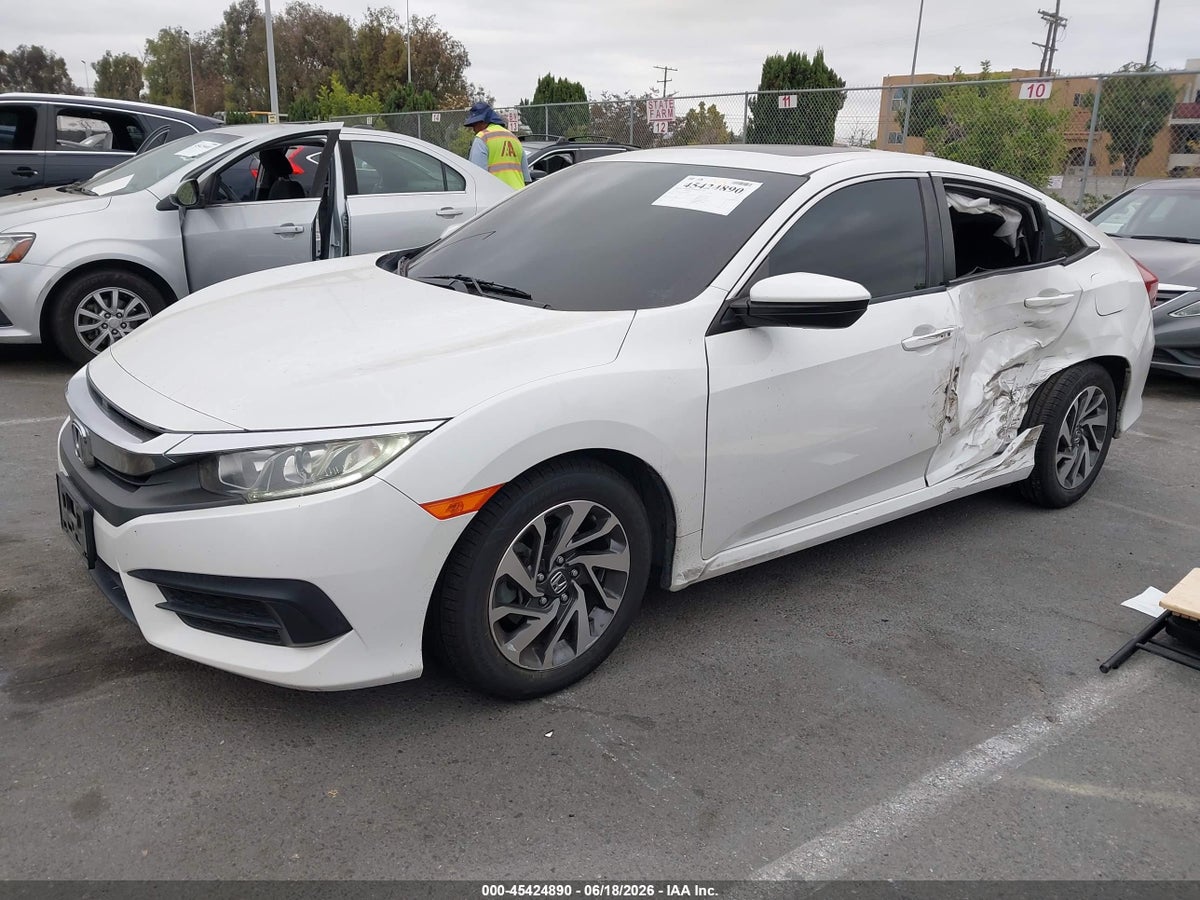 2018 HONDA CIVIC EX — снимка 2