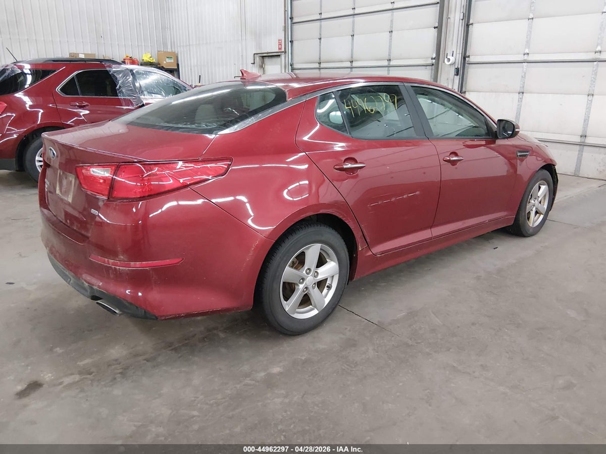 2014 KIA OPTIMA LX — снимка 4
