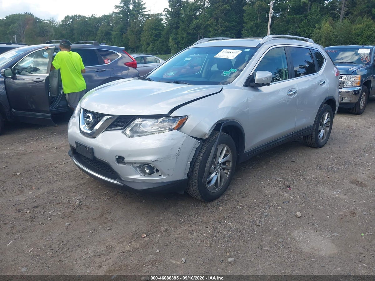 2015 NISSAN ROGUE SL — снимка 2
