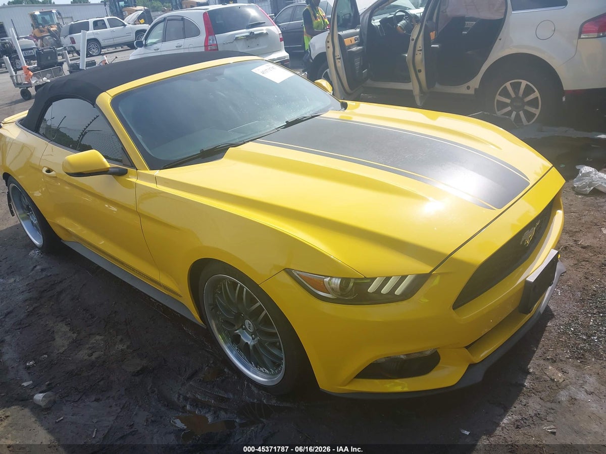2017 FORD MUSTANG ECOBOOST PREMIUM