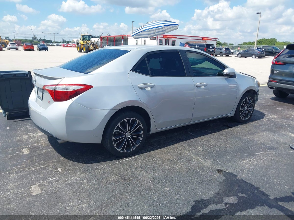 2016 TOYOTA COROLLA S PLUS — снимка 4