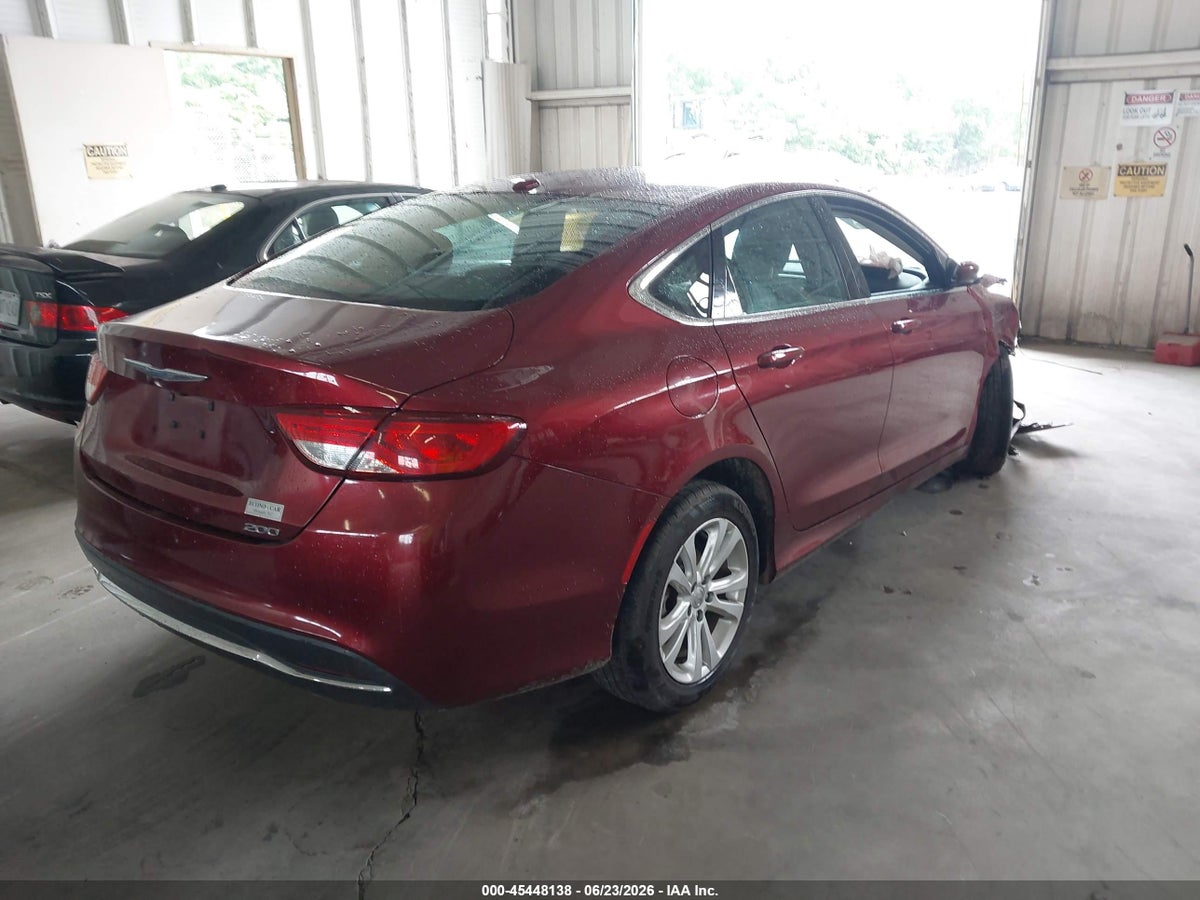 2015 CHRYSLER 200 LIMITED — снимка 4