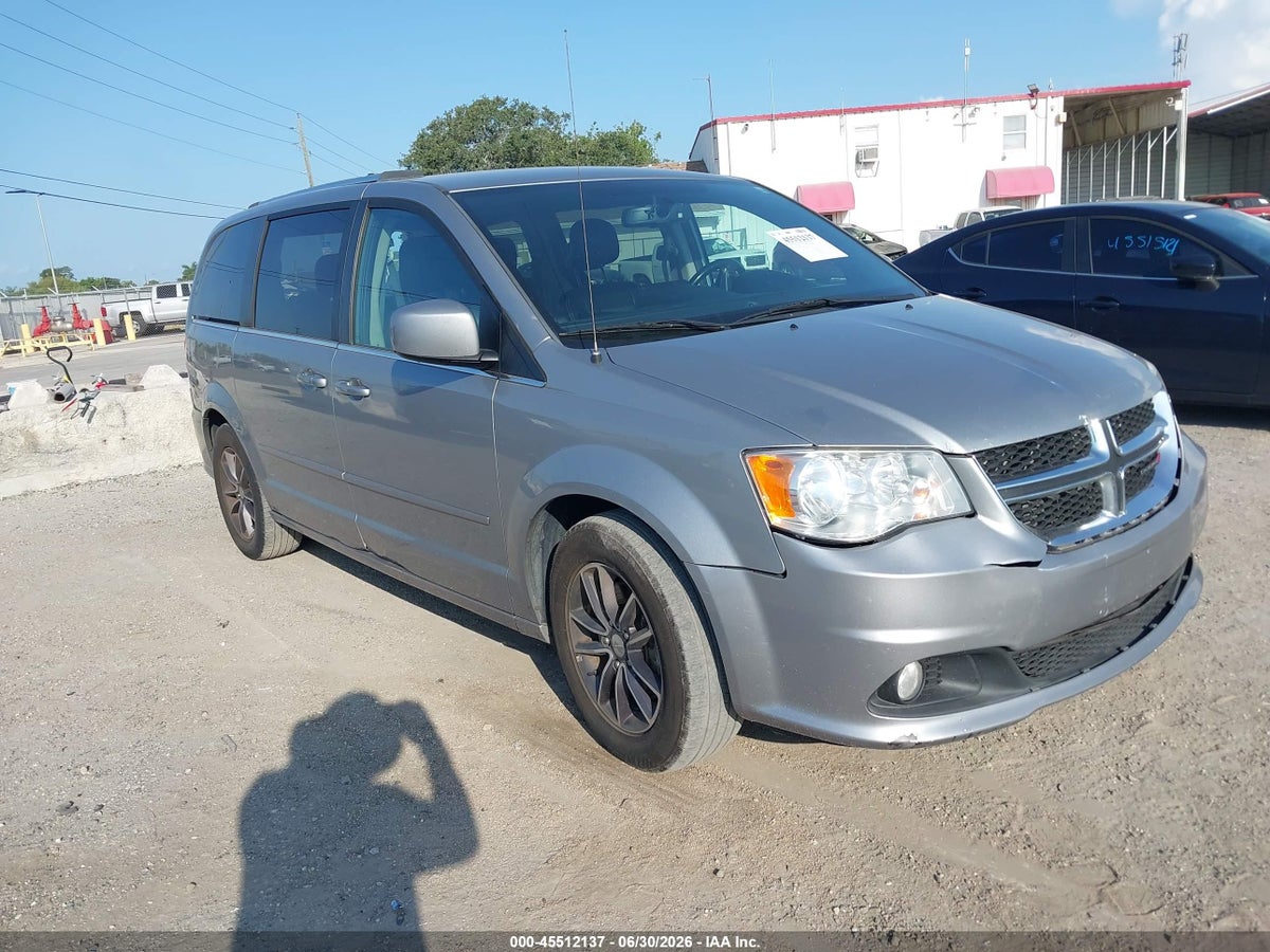 2017 DODGE GRAND CARAVAN SXT