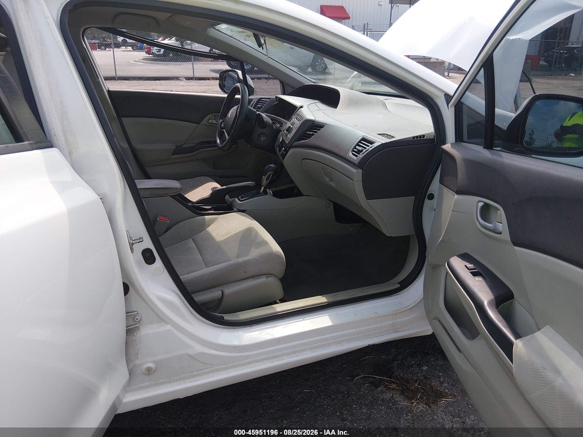 2012 HONDA CIVIC LX — снимка 5