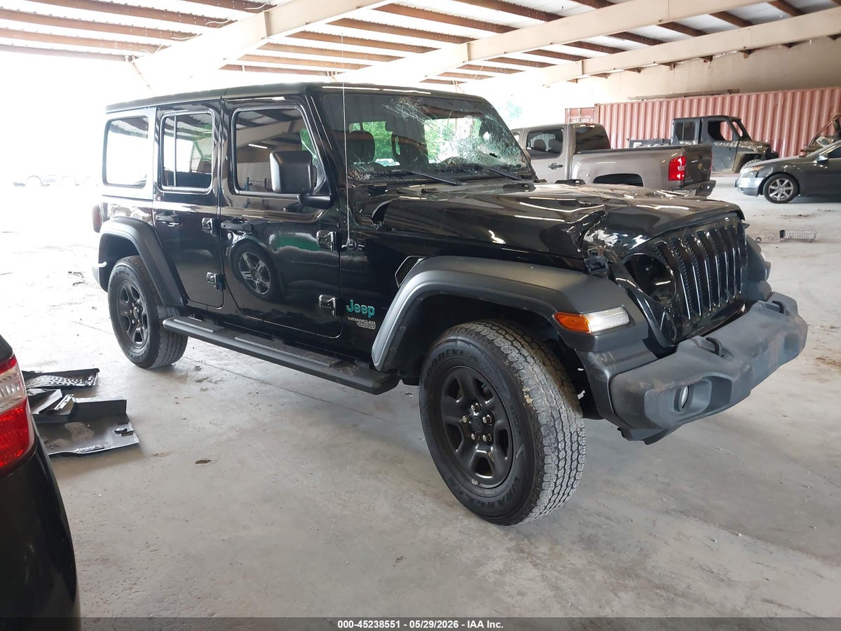 2021 JEEP WRANGLER UNLIMITED SPORT 4X4