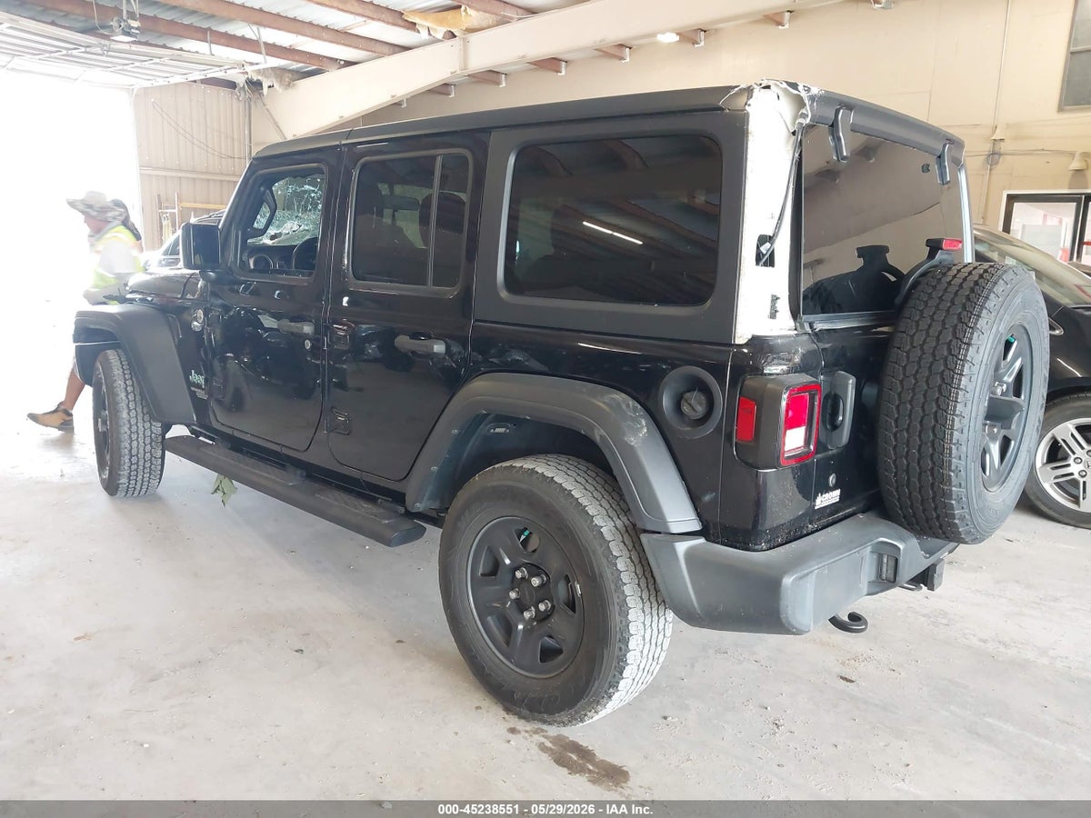 2021 JEEP WRANGLER UNLIMITED SPORT 4X4 — снимка 3