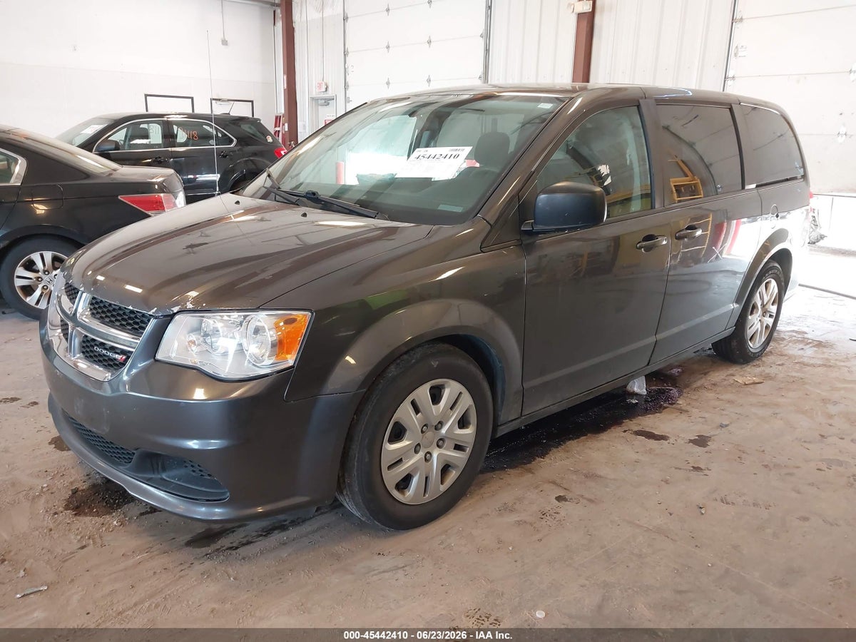 2018 DODGE GRAND CARAVAN SE — снимка 2