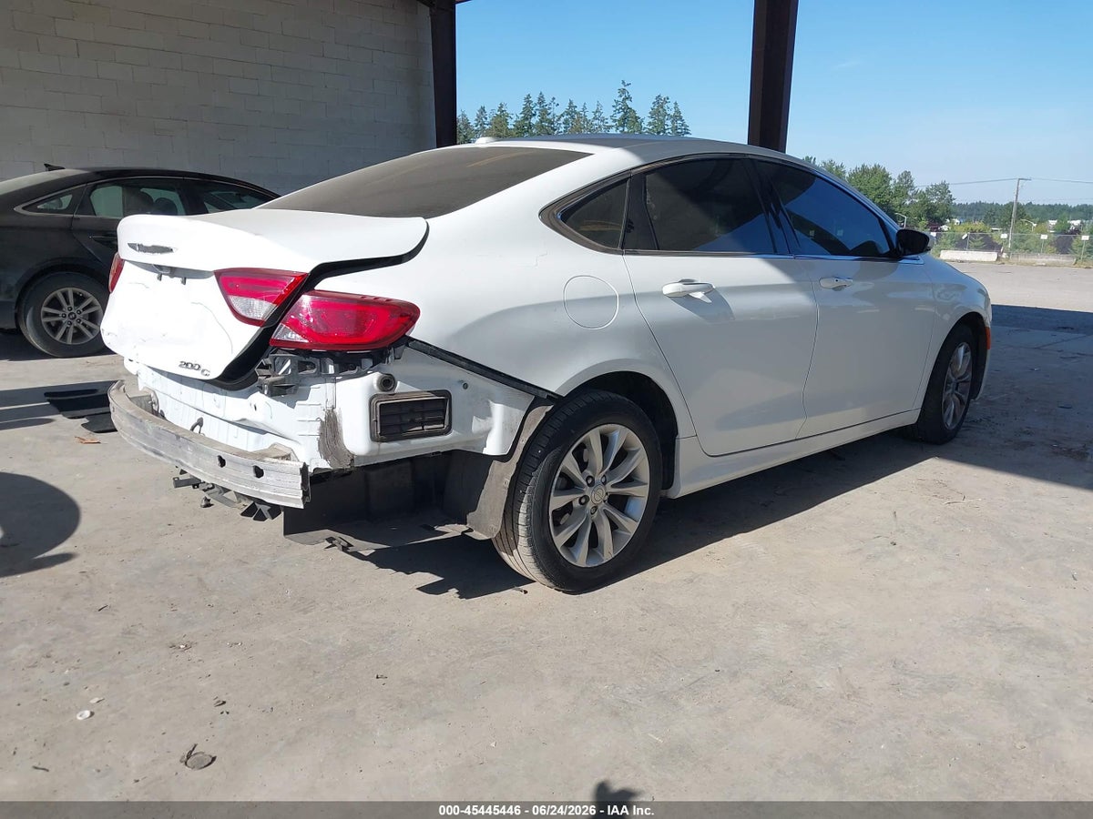 2015 CHRYSLER 200 C — снимка 4