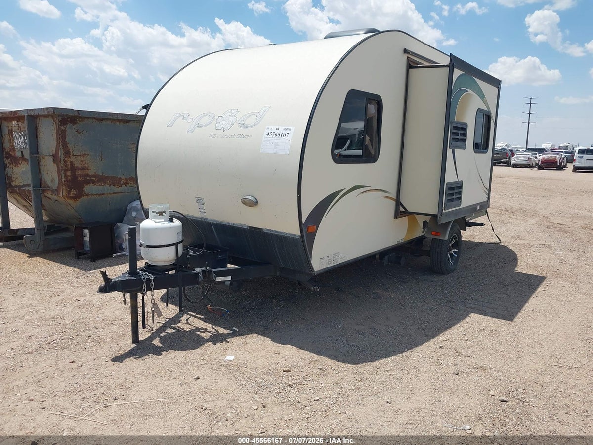 2014 FOREST RIVER R-POD TRAVEL TRAILER — снимка 2