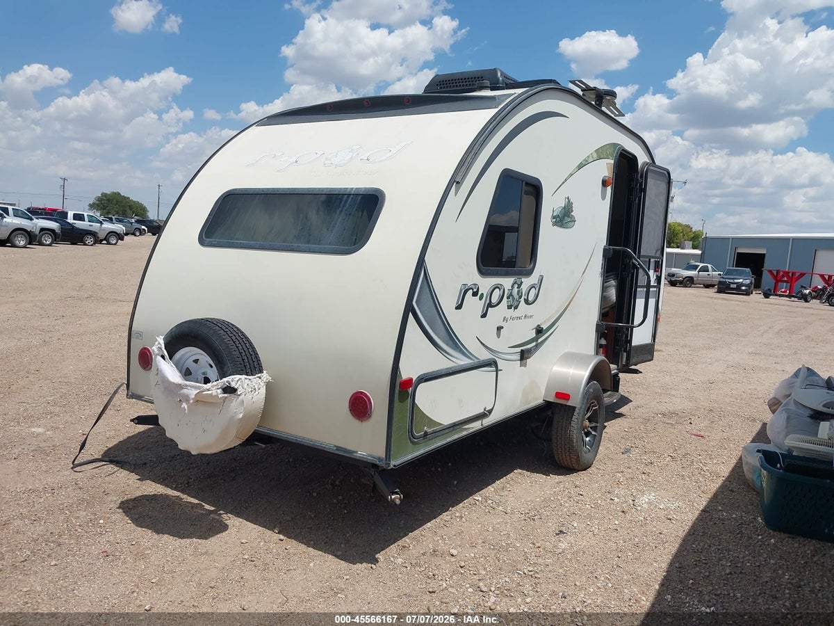 2014 FOREST RIVER R-POD TRAVEL TRAILER — снимка 4