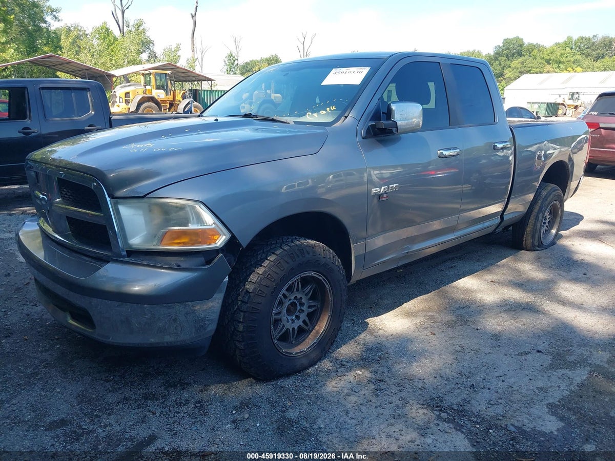2010 DODGE RAM 1500 SLT/SPORT/TRX — снимка 2