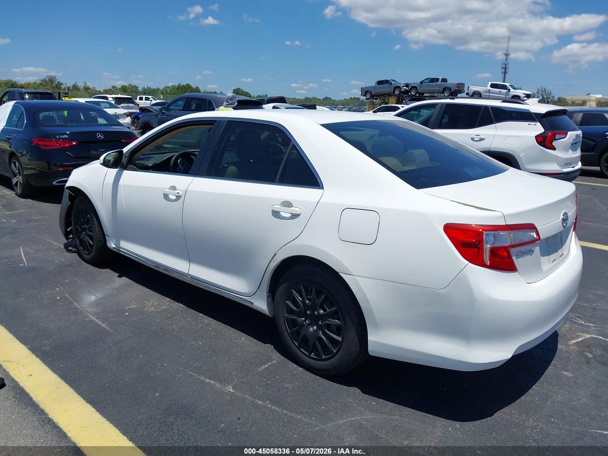 2012 TOYOTA CAMRY LE — снимка 3