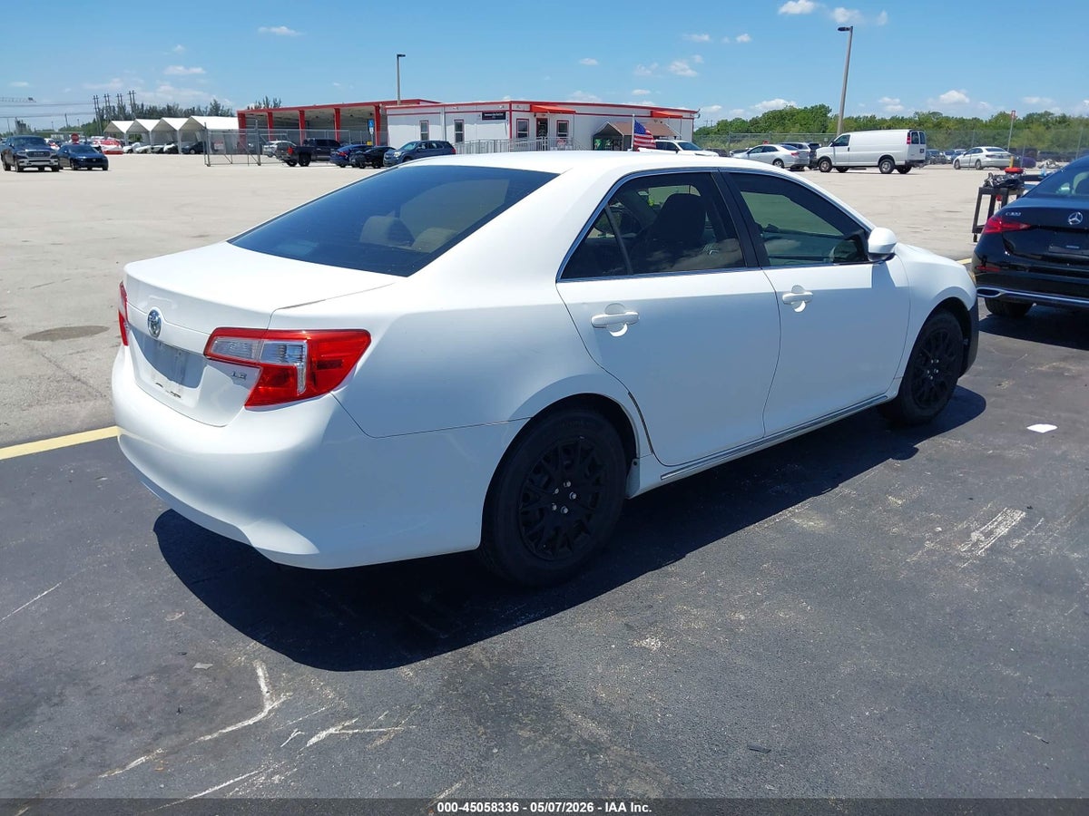 2012 TOYOTA CAMRY LE — снимка 4