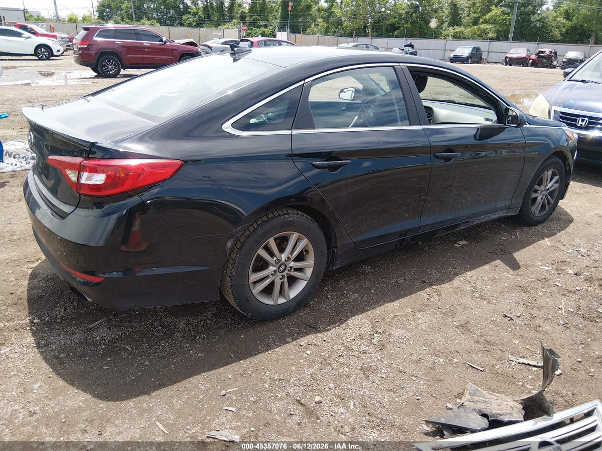 2017 HYUNDAI SONATA SE — снимка 4