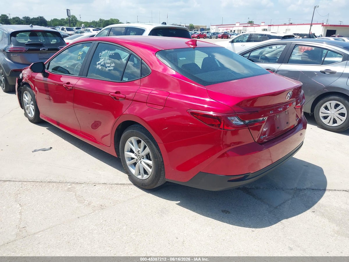 2025 TOYOTA CAMRY LE — снимка 3