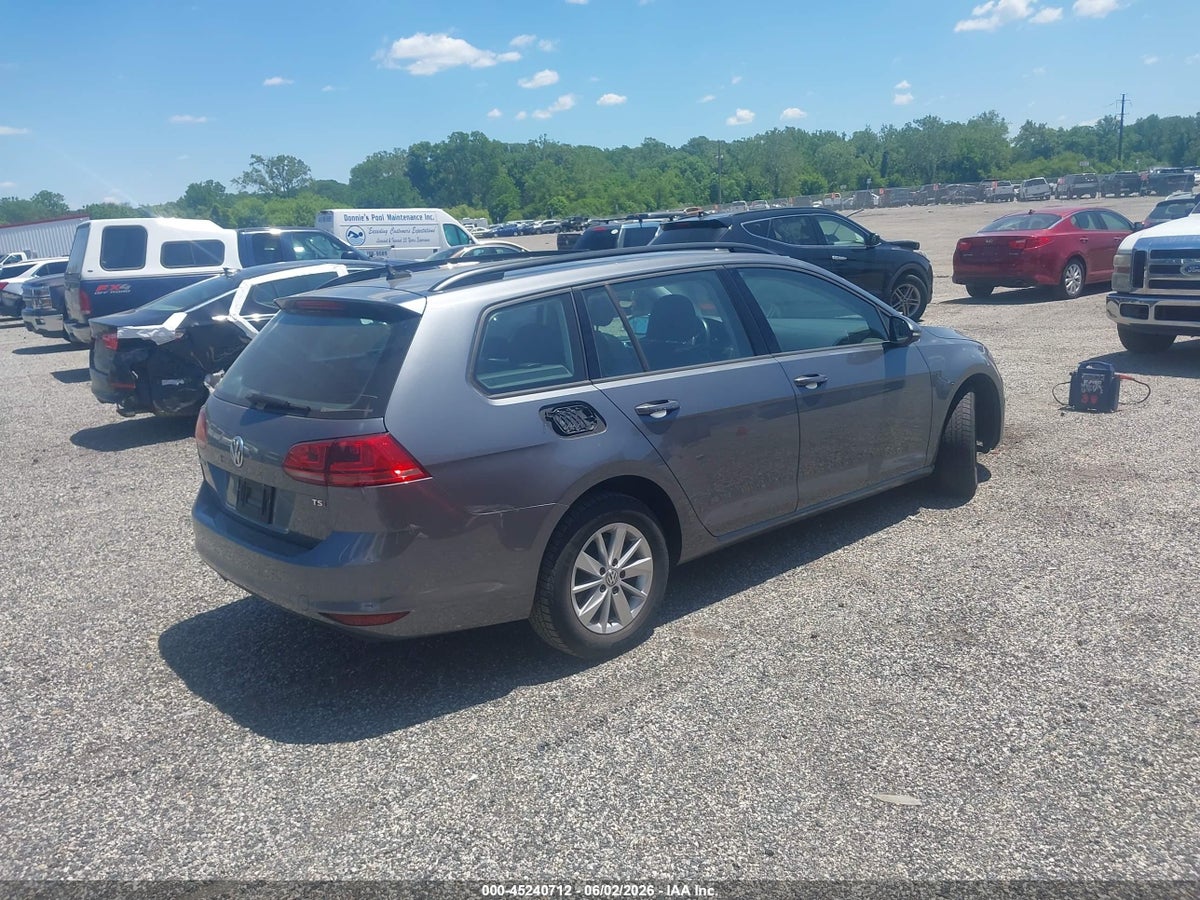 2015 VOLKSWAGEN GOLF SPORTWAGEN TSI S 4-DOOR — снимка 4