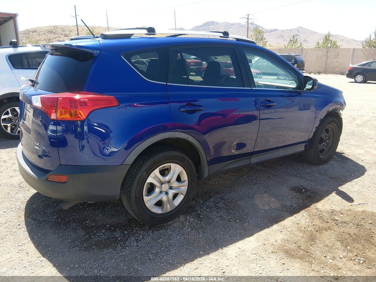 2015 TOYOTA RAV4 LE — снимка 4