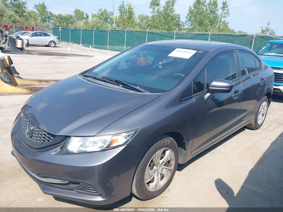 2015 HONDA CIVIC LX — снимка 2