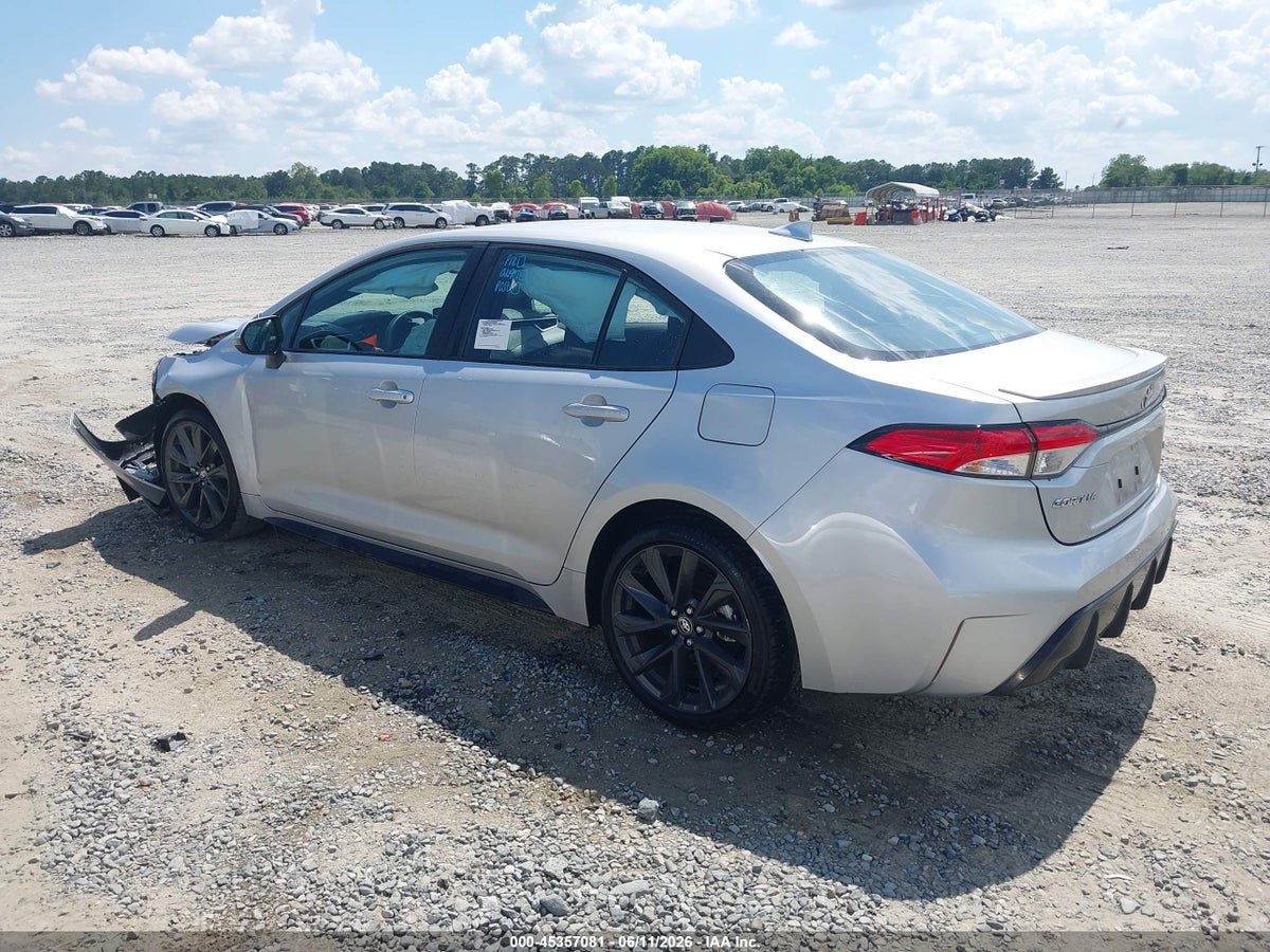2025 TOYOTA COROLLA SE — снимка 3